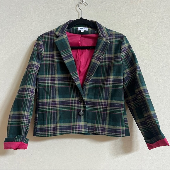 KOCH Jackets & Blazers - KOCH scotty jacket in forest plaid